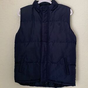 Ben Sherman Puffer Sleeveless With Hoodie. Size 12-13years